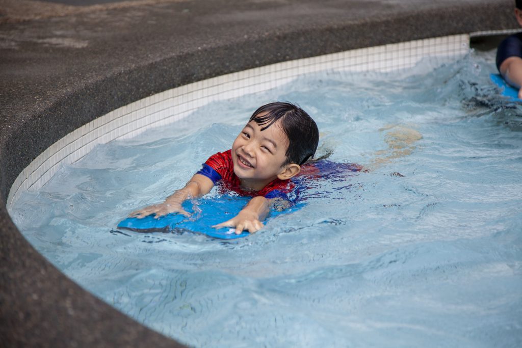 Child Swimming