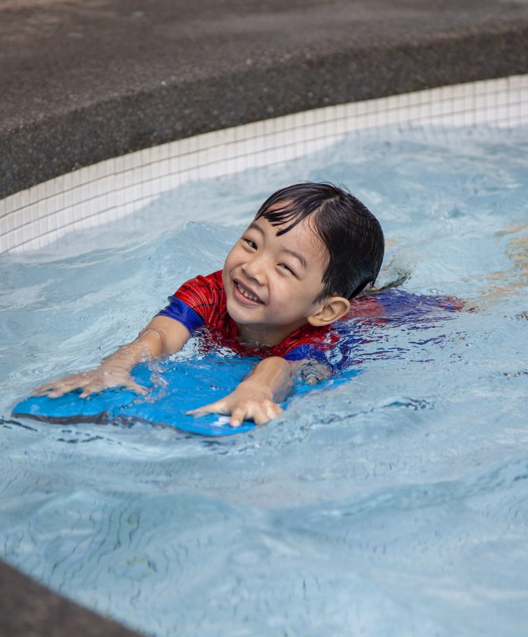 Child Swimming